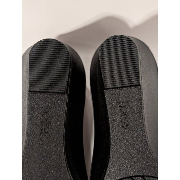 Hotter Wedge Shoes Suede Heels Women's Slip On Maroon Sz 6.5 - Picture 9 of 11